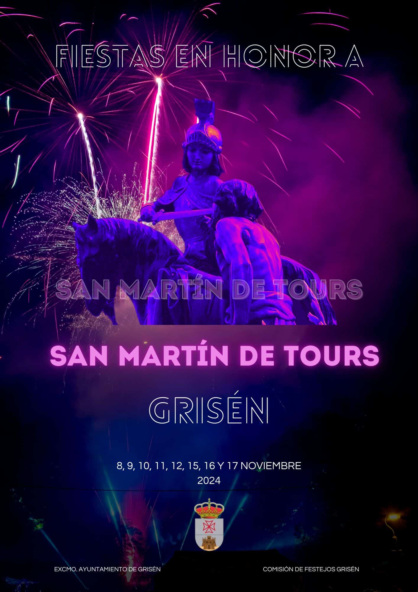 Fiestas en honor a San Martín 2024 Grisén